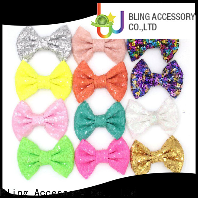 Wholesale yellow hair bow manufacturer
