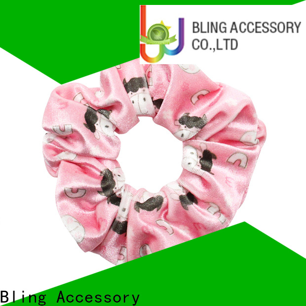 black hair scrunchies factory