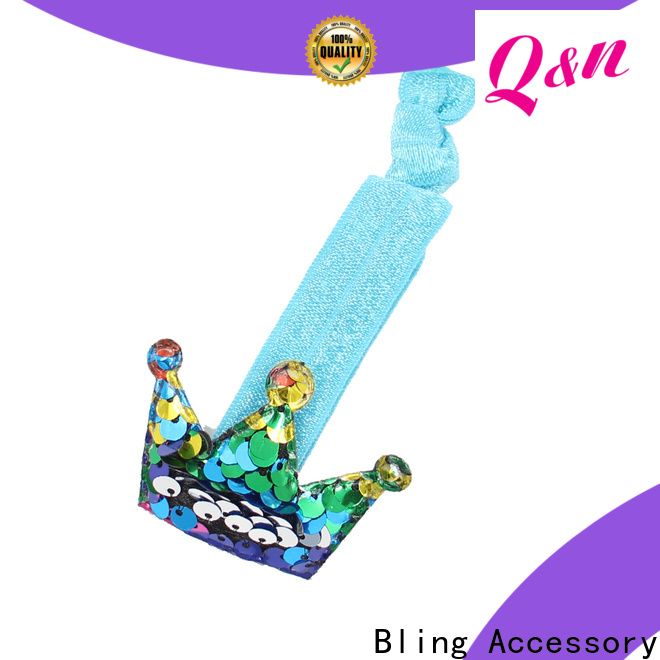 Customized spiral hair ties with good price