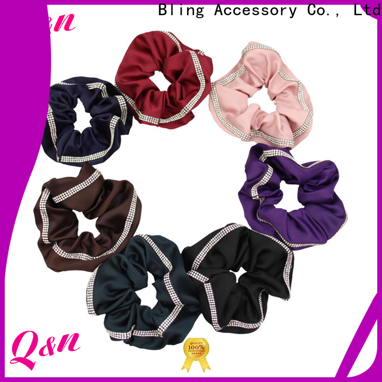 purple scrunchies supplier