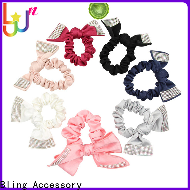 Custom hair scrunchies wholesale for sale