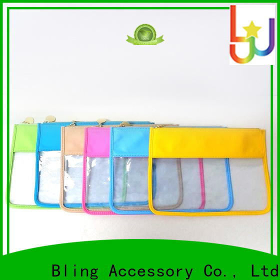 Best black nylon cosmetic bag with good price