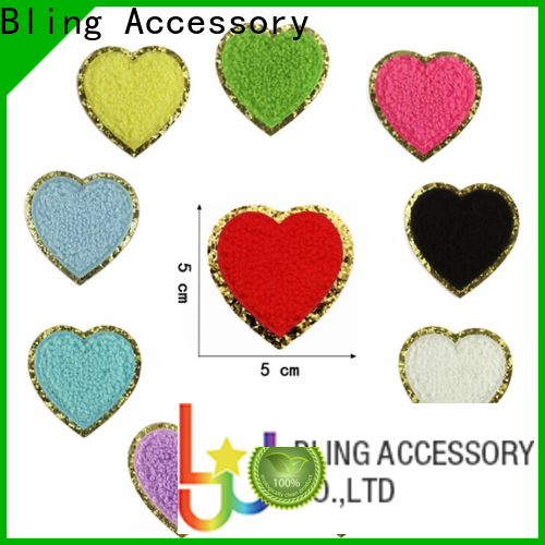 Custom custom embroidery patches for heat press factory