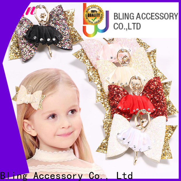Best pink hair bow factory