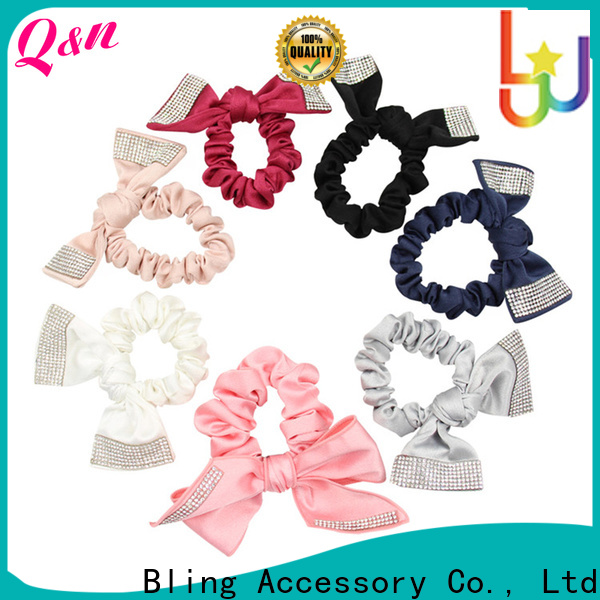 High quality silk hair scrunchie with good price