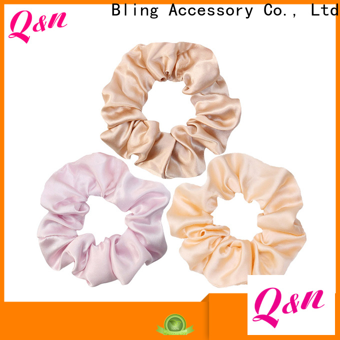 High quality best real hair scrunchies supplier