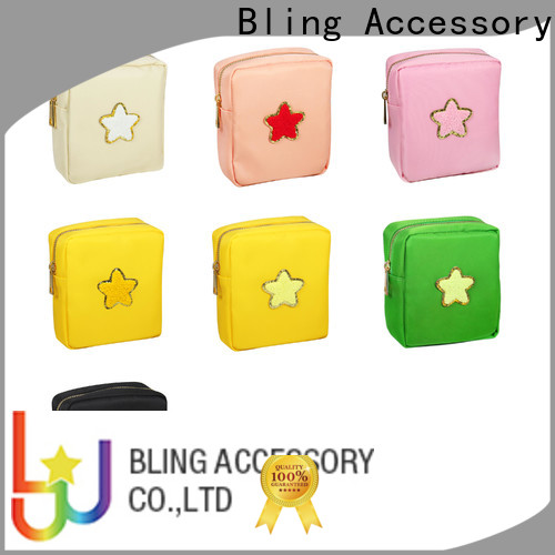 black nylon cosmetic bag manufacturer