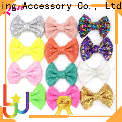 High quality hair bows for curly hair from China