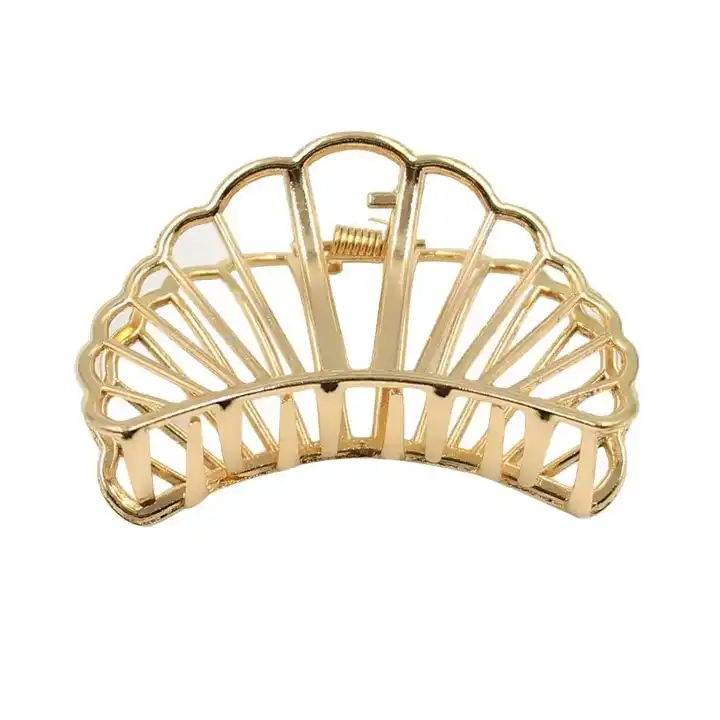 custom wholesale flower metal cute large Christmas butterfly acetate hair claws clips for women