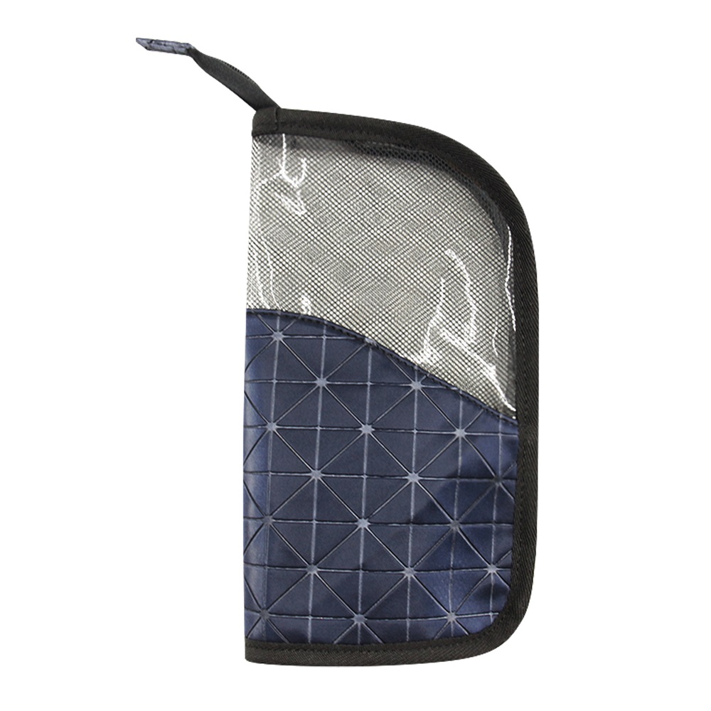wholesale custom logo mesh makeup brush bag