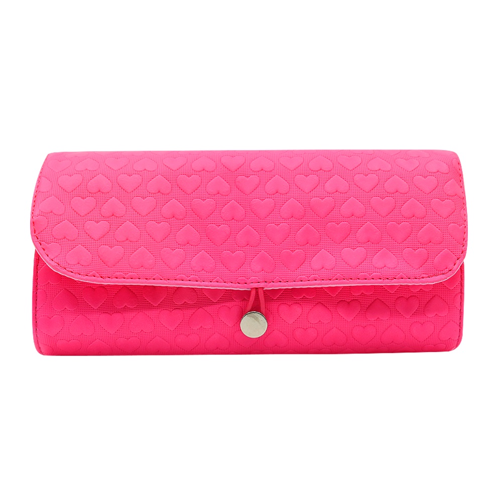 Multi-color and multi-pattern custom makeup brush bag