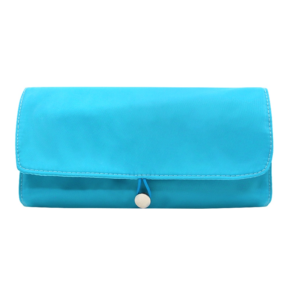 Multi-color and multi-pattern custom makeup brush bag
