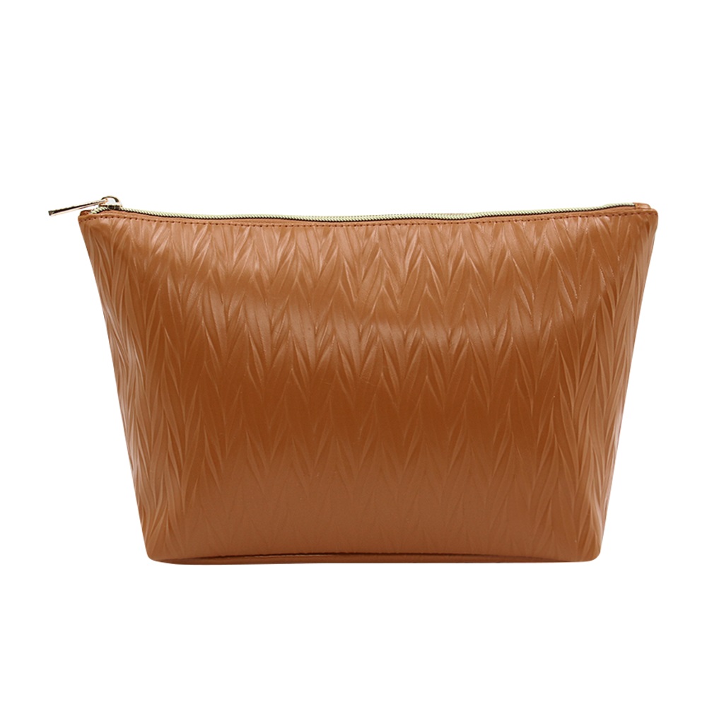Multi-color custom puffer makeup bag
