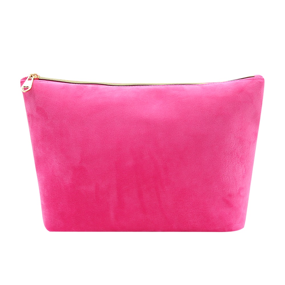 Multi-color custom puffer makeup bag