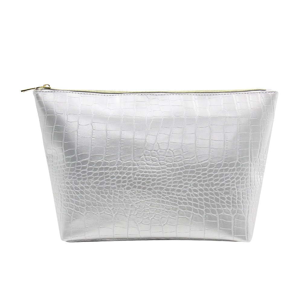 Multi-color custom puffer makeup bag