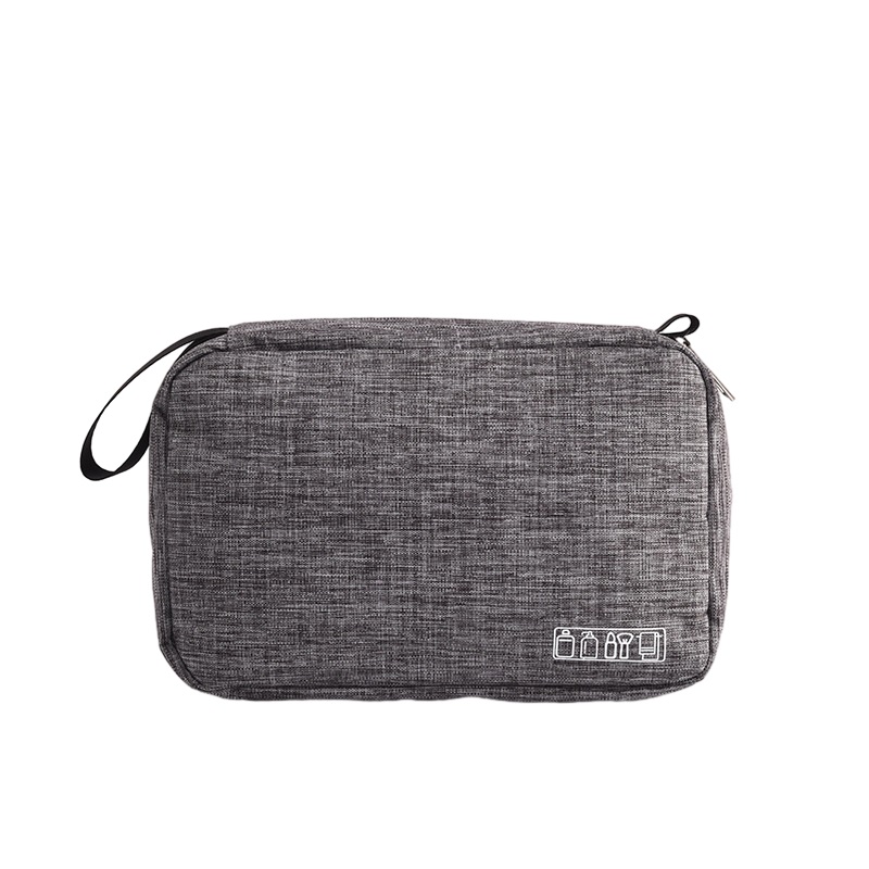 Hanging travel essential makeup bag Portable men's toiletry bag Custom custom logo color material