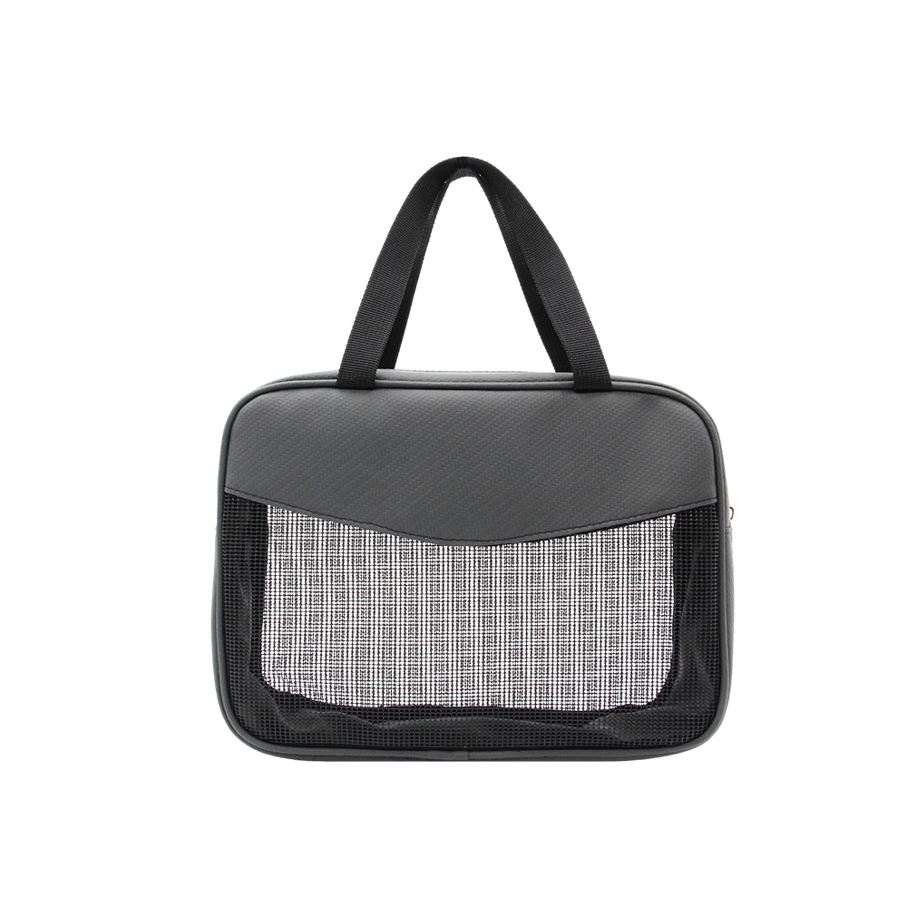 Mesh makeup bag for men