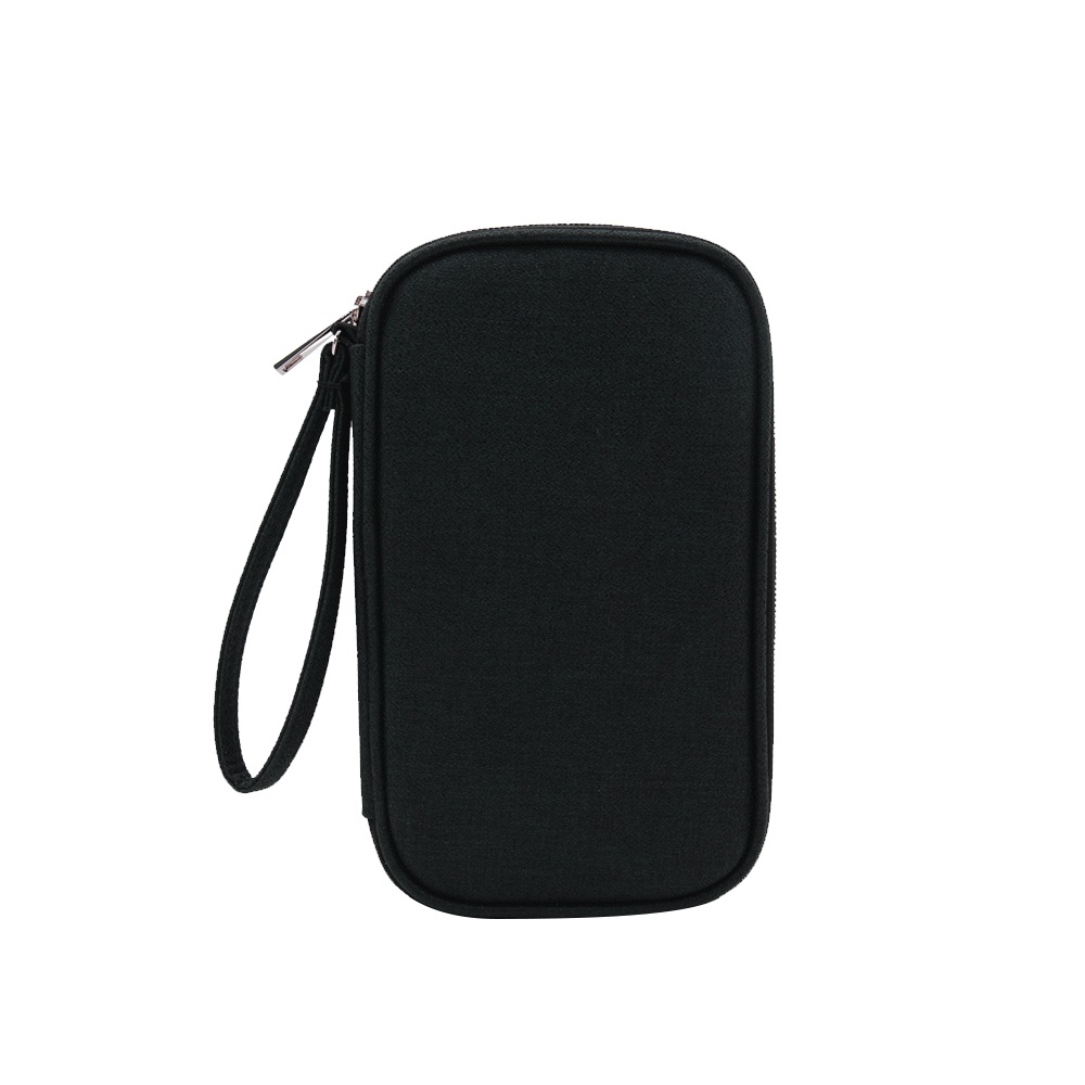 electronics organizer bag with wristband
