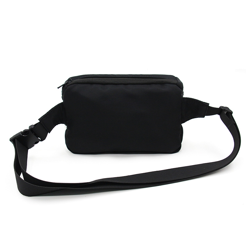 Q&N sport cross body funny bag chest bag sling bag nylon running belt waist bag for women men