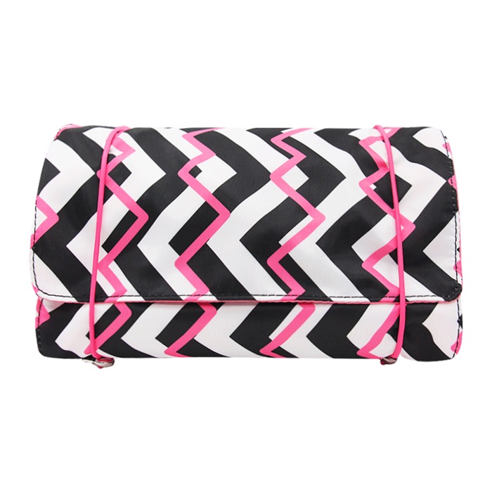 Q&N removable roller for four mesh makeup bags