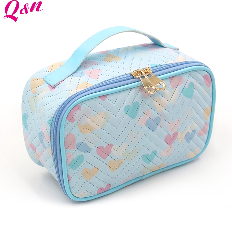 Q&N storage bag waterproof makeup tote bag for women