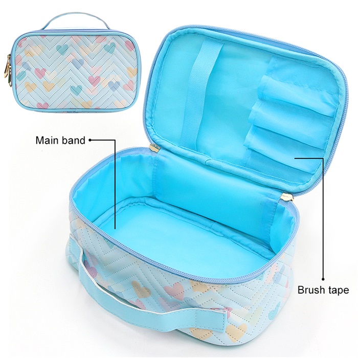 Q&N storage bag waterproof makeup tote bag for women