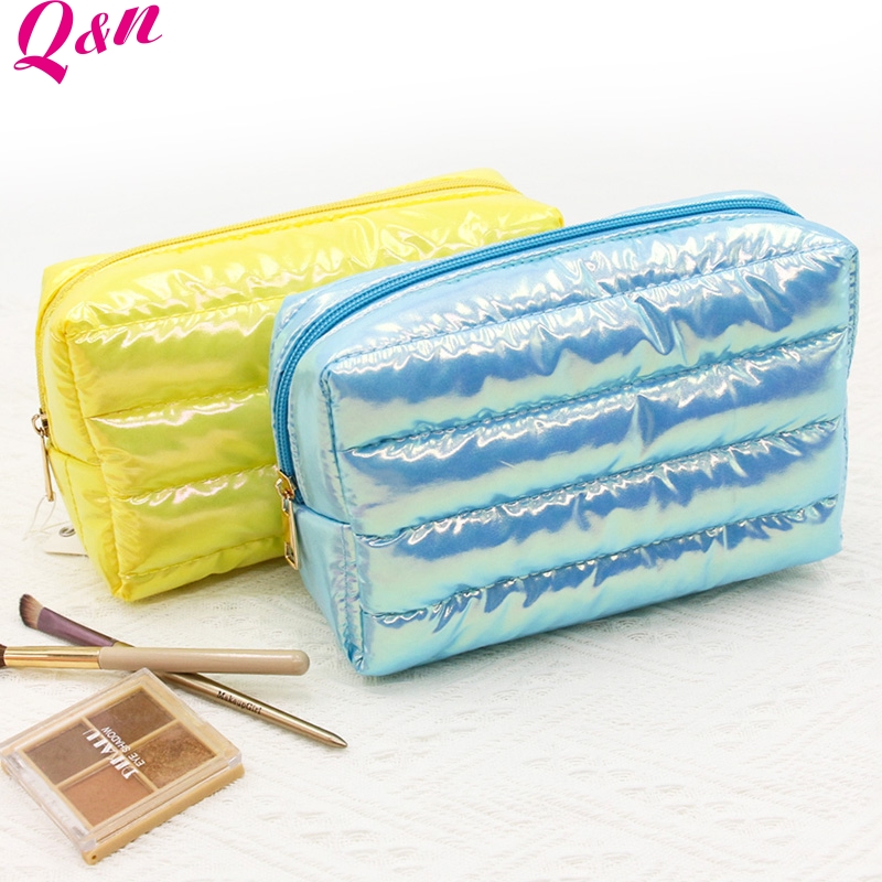 Q&N waterproof cotton makeup bag