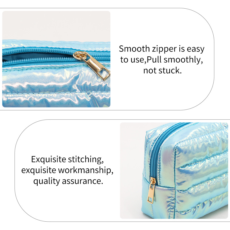 Q&N waterproof cotton makeup bag