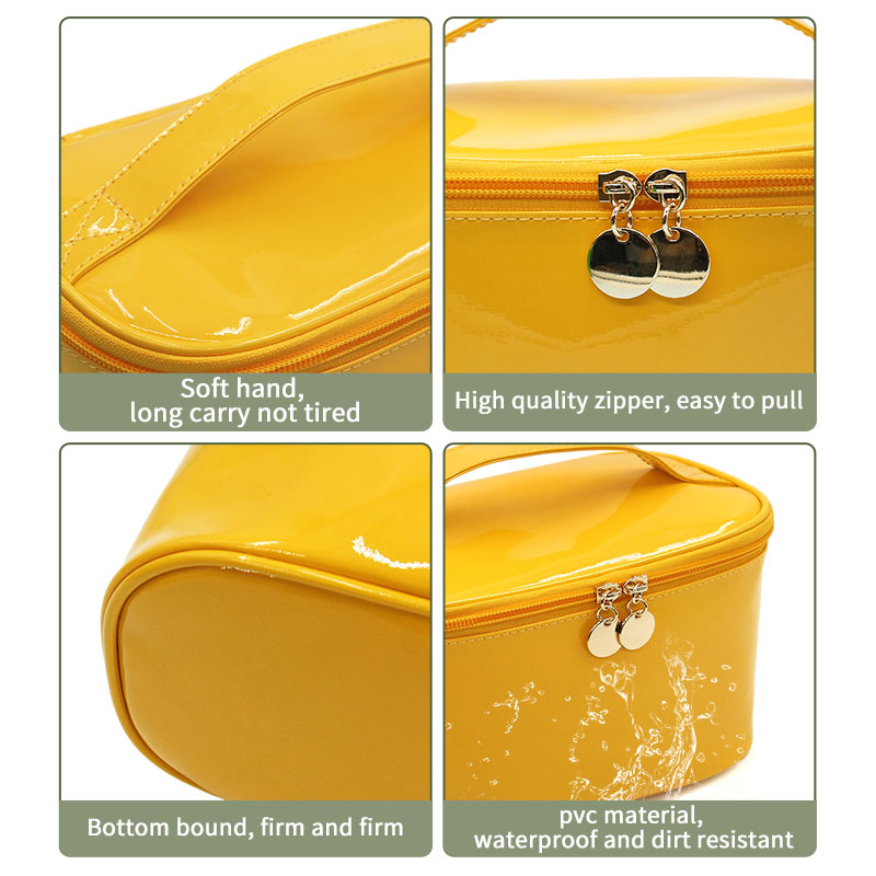Q&N barrel makeup bag