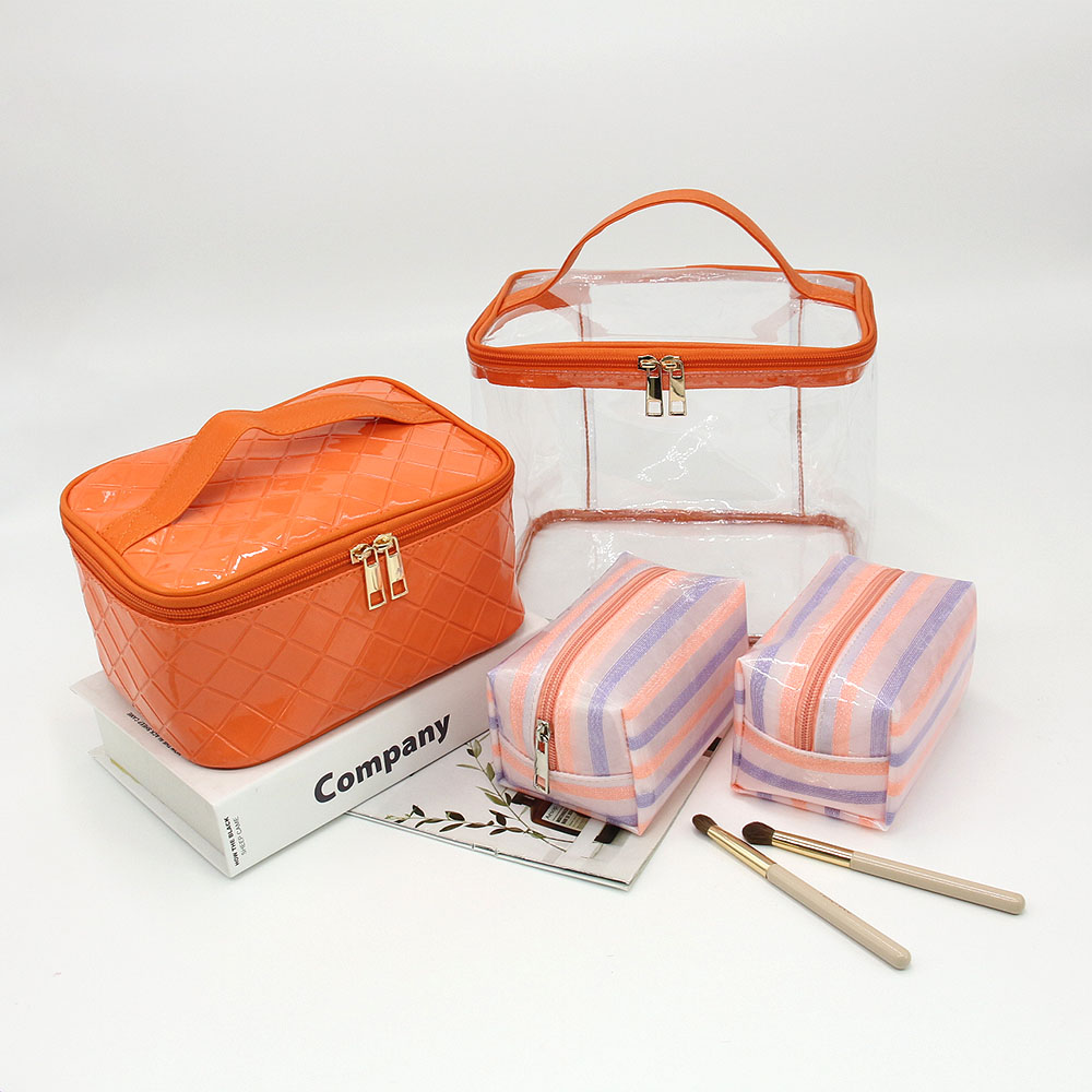 Q&n Launches Waterproof PVC Cosmetic Bag Combo Set