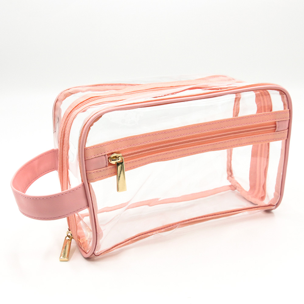 Warm and Practical PVC Transparent Cosmetic Bag