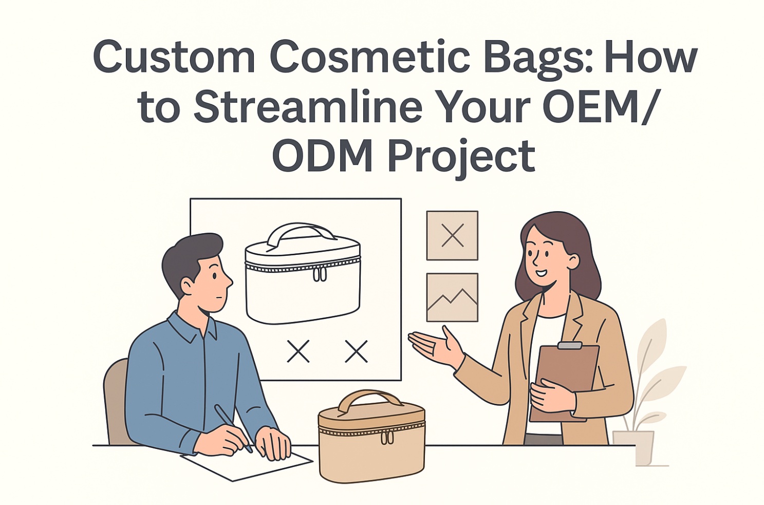 Custom Cosmetic Bags: How to Streamline Your OEM/ODM Project