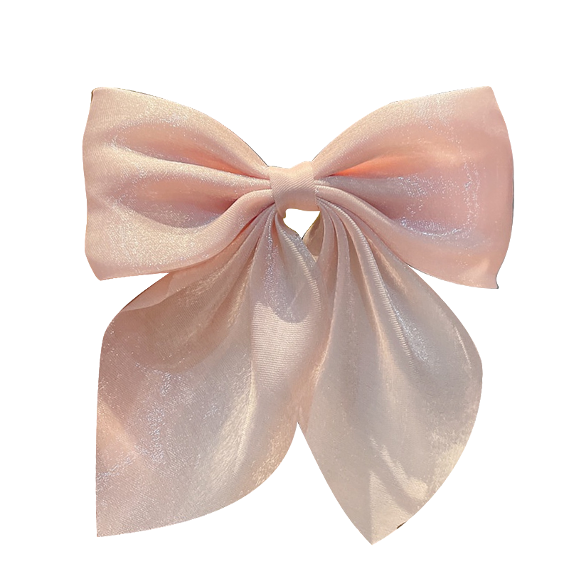 Custom Bow Hair Clips Soft Bowknot Barrettes Big Hair Bows Hair Accessories for Women